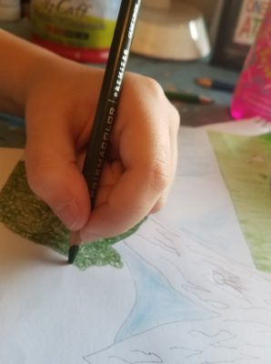 drawing with prismacolor