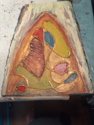 Abstract-on-wood-textured-progress-1