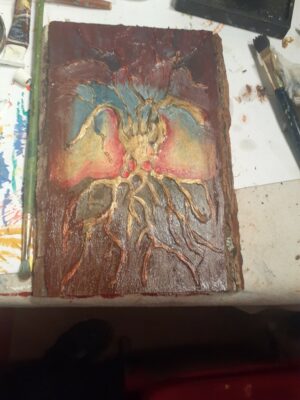 Tree textured Still not finished with the tree